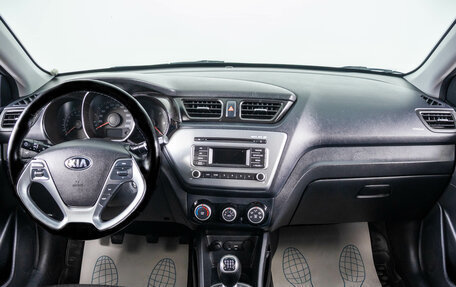 KIA Rio III рестайлинг, 2016 год, 1 049 000 рублей, 13 фотография