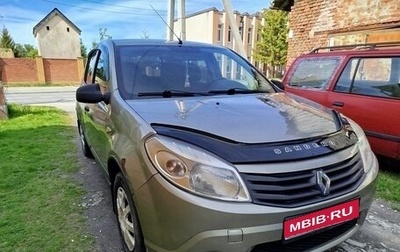 Renault Sandero I, 2010 год, 450 000 рублей, 1 фотография