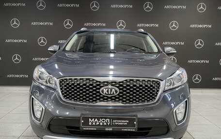 KIA Sorento III Prime рестайлинг, 2016 год, 2 225 000 рублей, 2 фотография
