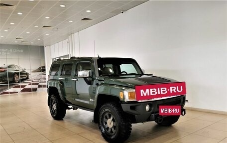 Hummer H3, 2005 год, 1 445 000 рублей, 3 фотография