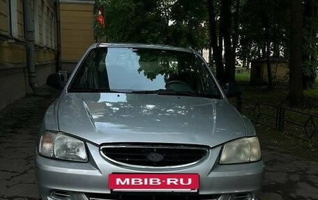 Hyundai Accent II, 2006 год, 350 000 рублей, 10 фотография