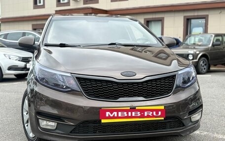 KIA Rio III рестайлинг, 2016 год, 852 500 рублей, 2 фотография