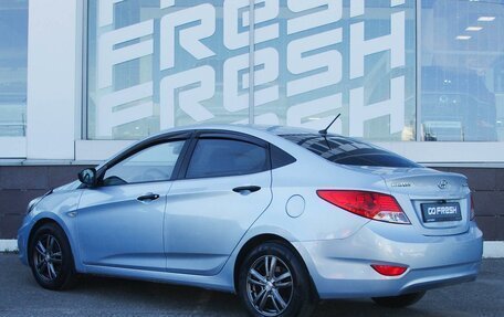 Hyundai Solaris II рестайлинг, 2011 год, 859 000 рублей, 2 фотография