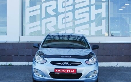 Hyundai Solaris II рестайлинг, 2011 год, 859 000 рублей, 3 фотография