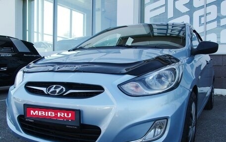 Hyundai Solaris II рестайлинг, 2011 год, 859 000 рублей, 20 фотография