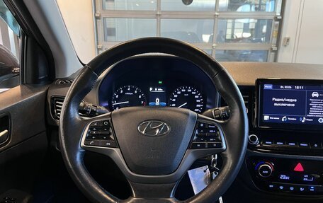 Hyundai Solaris II рестайлинг, 2021 год, 1 670 000 рублей, 10 фотография