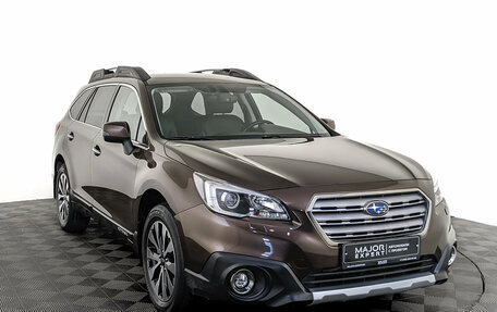 Subaru Outback IV рестайлинг, 2017 год, 3 100 000 рублей, 3 фотография