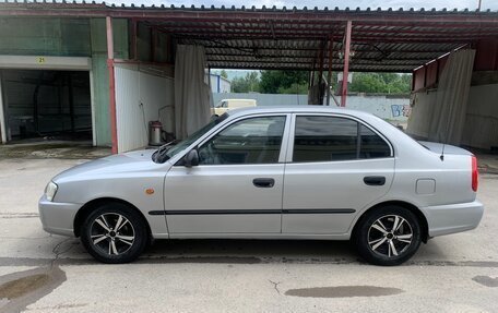 Hyundai Accent II, 2004 год, 395 000 рублей, 10 фотография