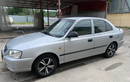 Hyundai Accent II, 2004 год, 395 000 рублей, 11 фотография