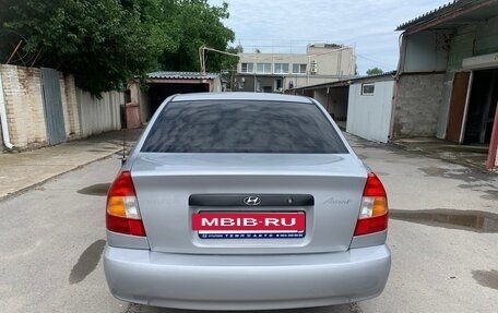 Hyundai Accent II, 2004 год, 395 000 рублей, 7 фотография