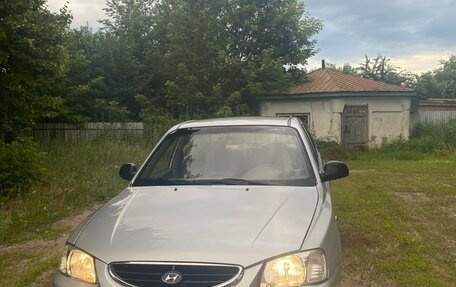 Hyundai Accent II, 2008 год, 375 000 рублей, 1 фотография