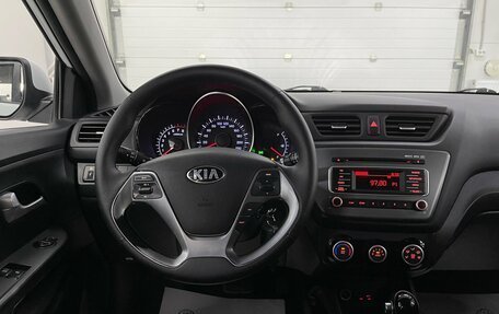 KIA Rio III рестайлинг, 2016 год, 1 099 000 рублей, 9 фотография