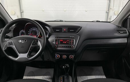 KIA Rio III рестайлинг, 2016 год, 1 099 000 рублей, 10 фотография