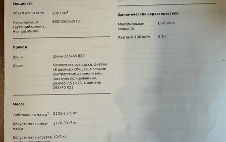 Audi Q7, 2020 год, 7 350 000 рублей, 27 фотография