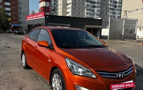 Hyundai Solaris II рестайлинг, 2014 год, 950 000 рублей, 3 фотография
