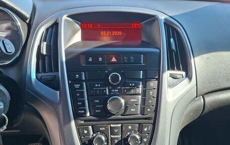 Opel Astra J, 2013 год, 625 000 рублей, 14 фотография