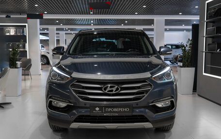 Hyundai Santa Fe III рестайлинг, 2017 год, 2 145 000 рублей, 3 фотография