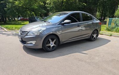 Hyundai Solaris II рестайлинг, 2015 год, 900 000 рублей, 1 фотография