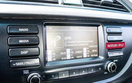 KIA Rio IV, 2017 год, 1 249 000 рублей, 22 фотография