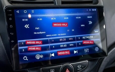 Hyundai Solaris II рестайлинг, 2015 год, 1 014 000 рублей, 19 фотография