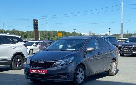 KIA Rio III рестайлинг, 2015 год, 900 000 рублей, 1 фотография
