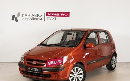 Hyundai Getz I рестайлинг, 2007 год, 719 000 рублей, 1 фотография