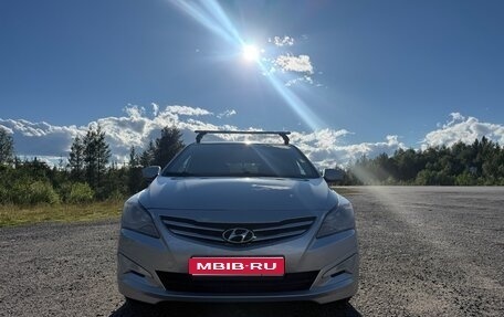 Hyundai Solaris II рестайлинг, 2014 год, 950 000 рублей, 1 фотография