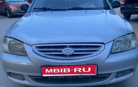 Hyundai Accent II, 2007 год, 290 000 рублей, 1 фотография