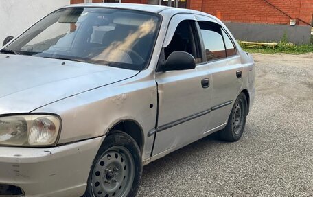 Hyundai Accent II, 2007 год, 190 000 рублей, 1 фотография