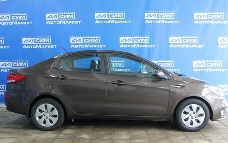 KIA Rio III рестайлинг, 2016 год, 1 015 000 рублей, 8 фотография