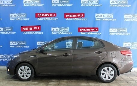 KIA Rio III рестайлинг, 2016 год, 1 015 000 рублей, 7 фотография