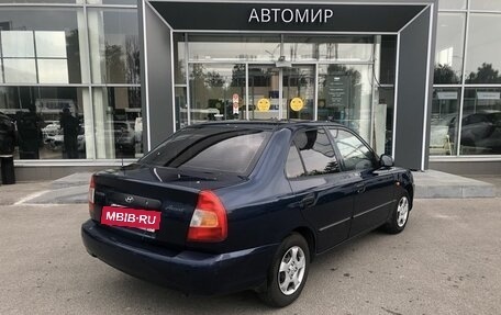 Hyundai Accent II, 2007 год, 385 000 рублей, 5 фотография
