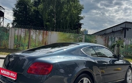 Bentley Continental GT II рестайлинг, 2011 год, 5 250 000 рублей, 14 фотография