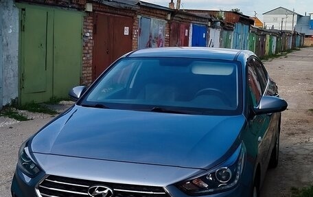 Hyundai Solaris II рестайлинг, 2018 год, 1 520 000 рублей, 13 фотография