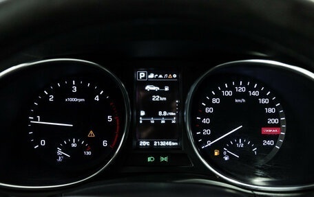 Hyundai Santa Fe III рестайлинг, 2017 год, 1 799 777 рублей, 13 фотография
