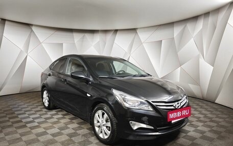 Hyundai Solaris II рестайлинг, 2016 год, 969 000 рублей, 3 фотография