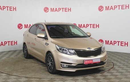 KIA Rio III рестайлинг, 2015 год, 935 000 рублей, 3 фотография