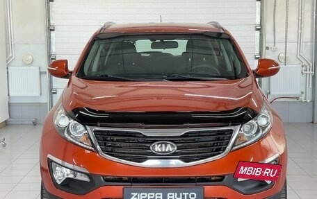 KIA Sportage III, 2013 год, 929 000 рублей, 2 фотография