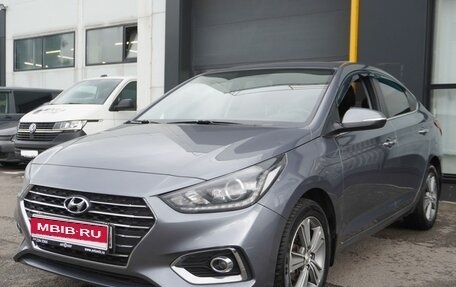 Hyundai Solaris II рестайлинг, 2018 год, 1 417 000 рублей, 1 фотография