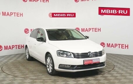 Volkswagen Passat B7, 2012 год, 1 078 000 рублей, 3 фотография