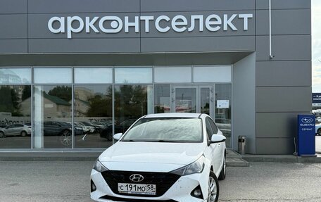 Hyundai Solaris II рестайлинг, 2021 год, 1 630 000 рублей, 1 фотография