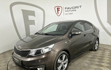 KIA Rio III рестайлинг, 2015 год, 894 000 рублей, 1 фотография