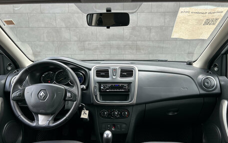 Renault Sandero II рестайлинг, 2018 год, 890 000 рублей, 15 фотография