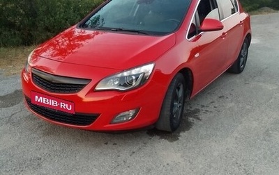 Opel Astra J, 2010 год, 500 000 рублей, 1 фотография