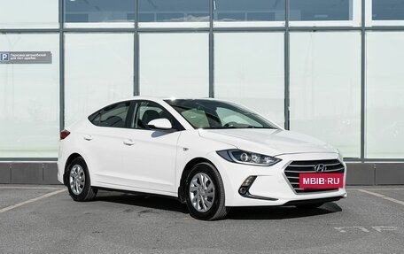 Hyundai Elantra VI рестайлинг, 2017 год, 1 400 000 рублей, 5 фотография
