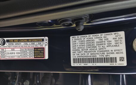 Honda CR-V IV, 2017 год, 2 460 000 рублей, 21 фотография