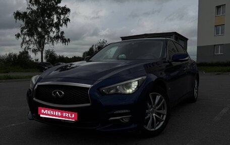 Infiniti Q50 I рестайлинг, 2017 год, 1 800 000 рублей, 12 фотография