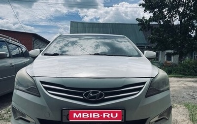 Hyundai Solaris II рестайлинг, 2015 год, 690 000 рублей, 1 фотография