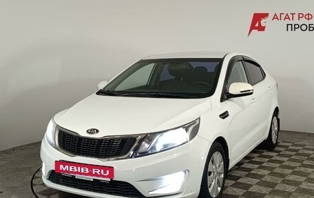 KIA Rio III рестайлинг, 2014 год, 910 000 рублей, 3 фотография