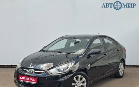 Hyundai Solaris II рестайлинг, 2012 год, 835 000 рублей, 1 фотография